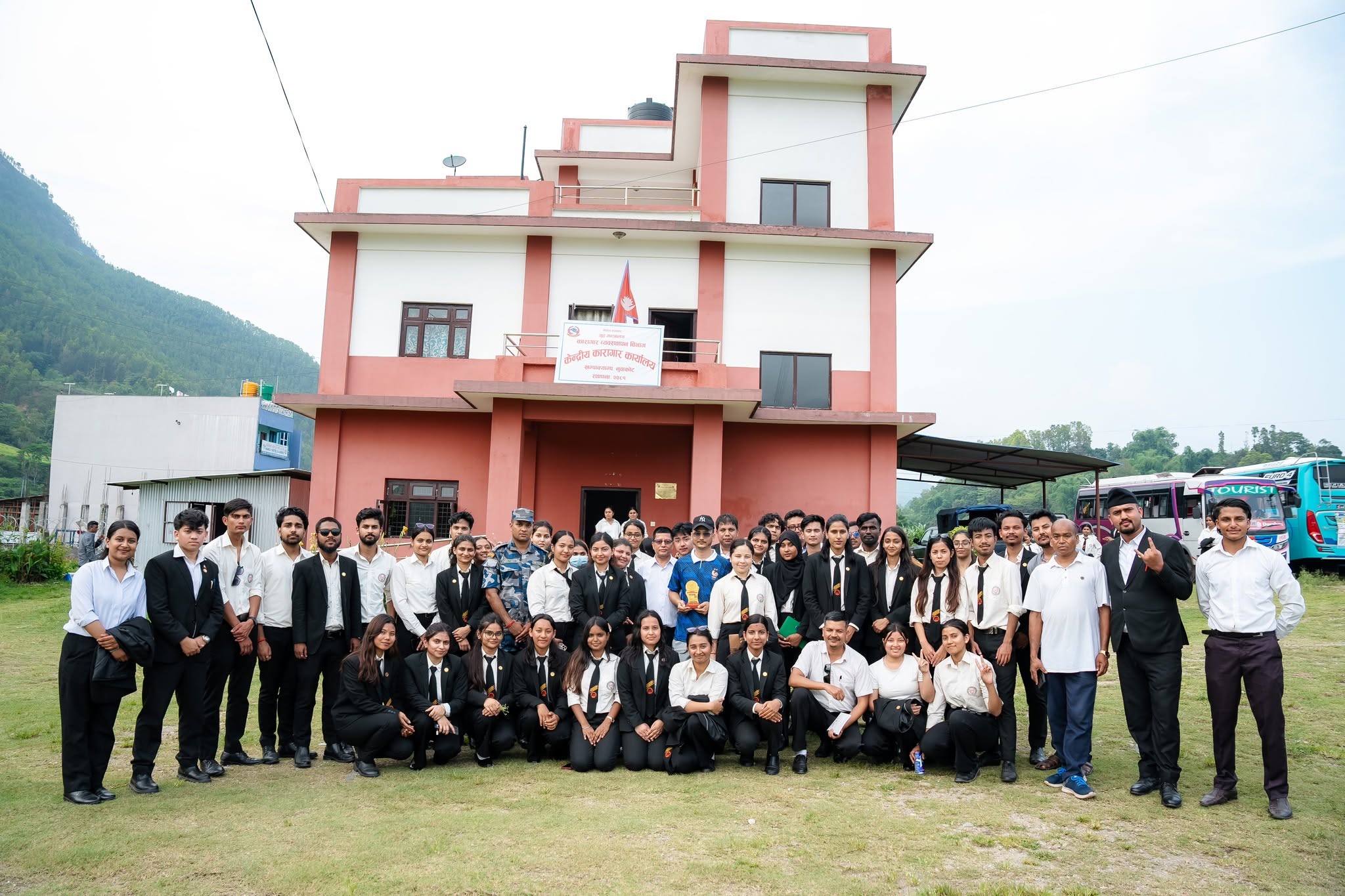 Central Jail Visit for B.A.LL.B